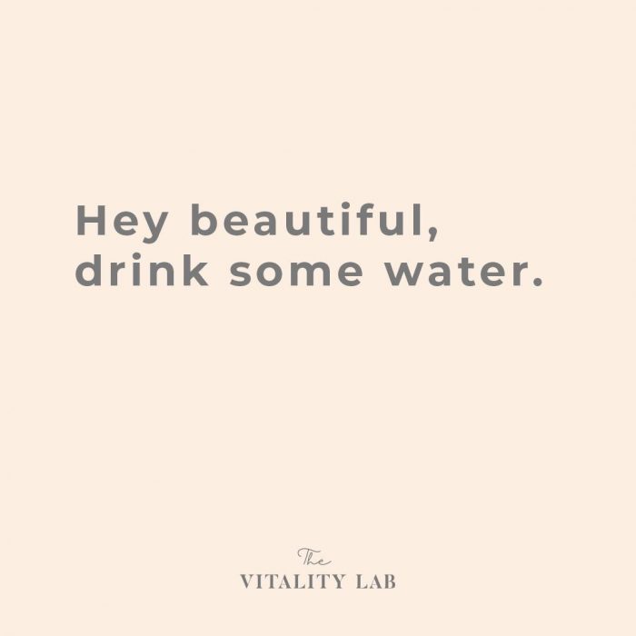 The Vitality Lab - gewichtsconsulent Den Haag - water drinken