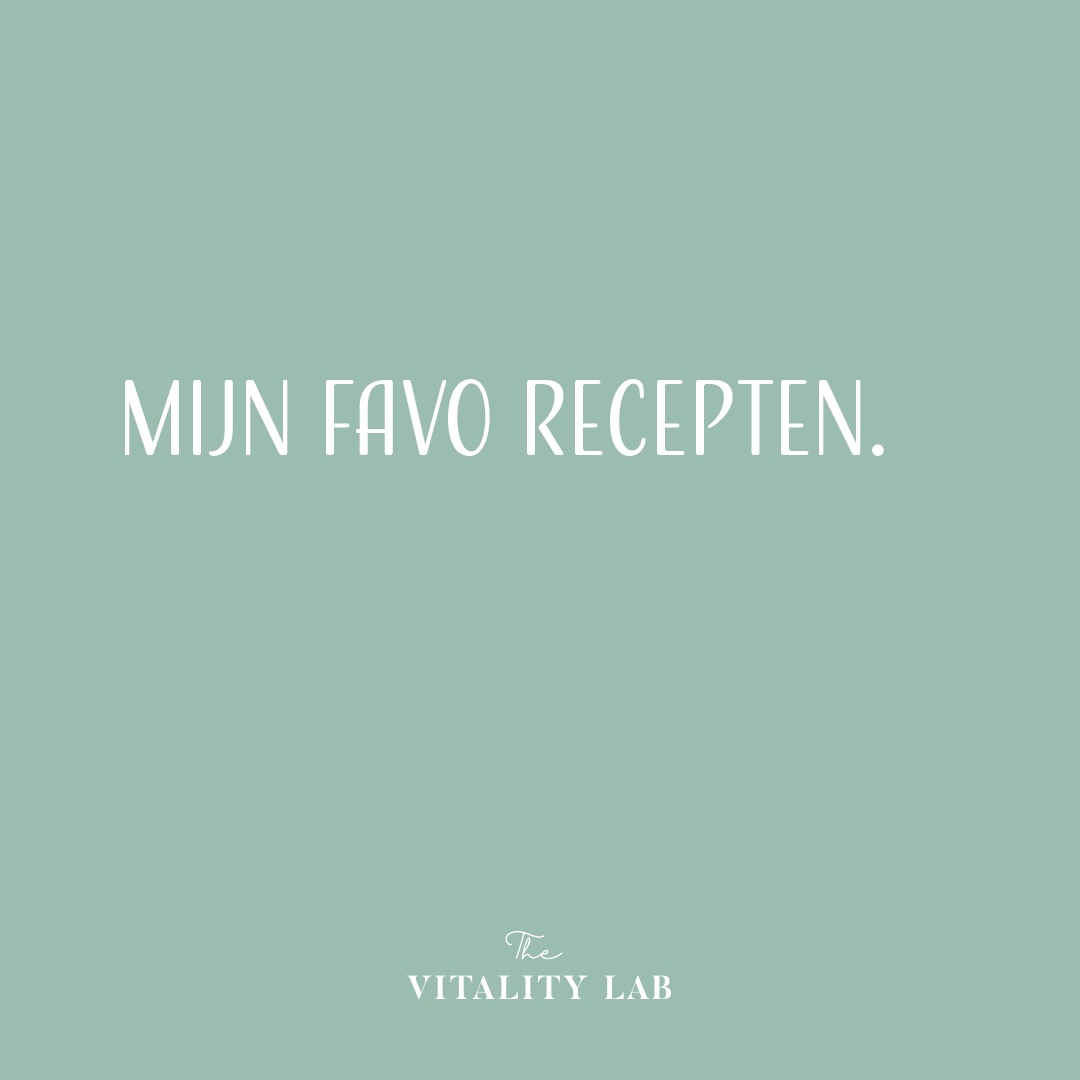 The Vitality Lab - gewichtsconsulent Den Haag - favo recepten